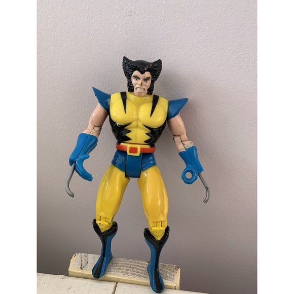1992 Marvel Hall of Fame Wolverine III Action Figure ToyBiz X-Men Animated G - Picture 1 of 3